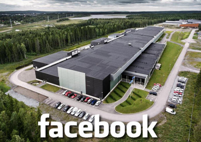 Facebook's datasenter i Lule, Sverige